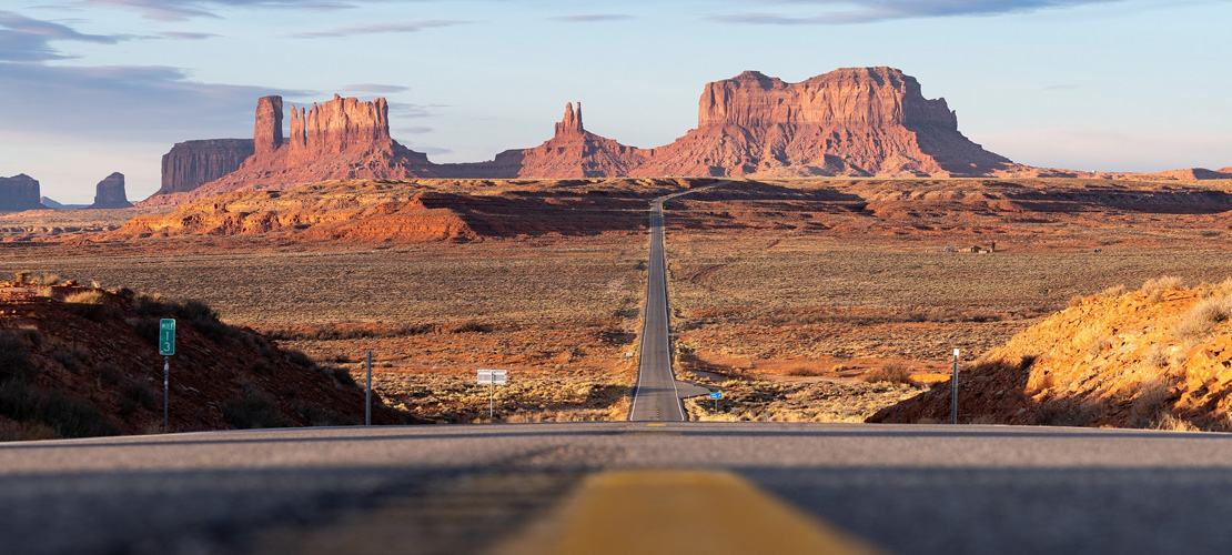 En allant vers Monument Valley